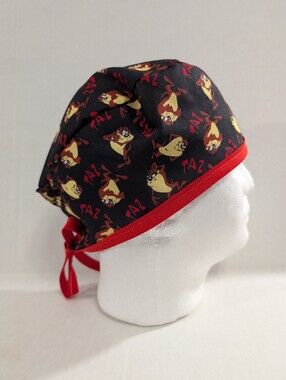 Taz, Skull Cap, Scrub Cap, Chemo Hat